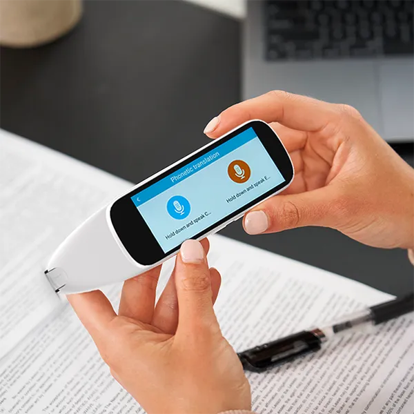 Eina de traducció d'idiomes de l'escàner de veu