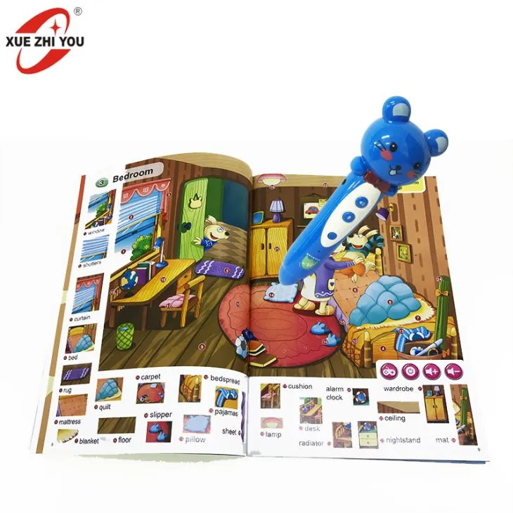 Ratolí Frog Bear estudiant parlar per a nens per a nens llenguatge i llibres de llibres nens musicals joguines educatives