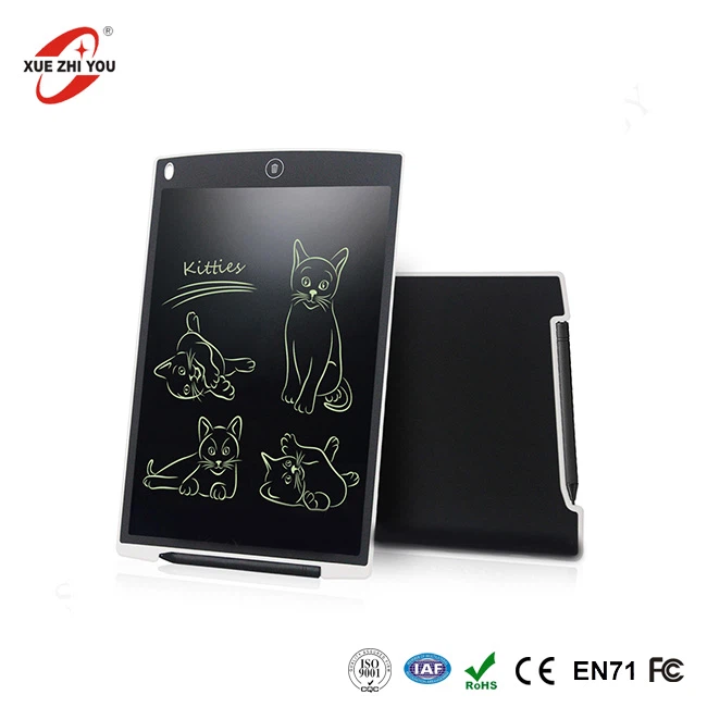 Ambient de 12 polzades. Taula d'escriptura electrònica LCD per escriure
