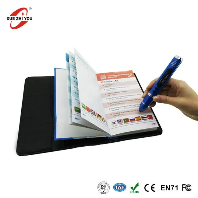 Joguina d'aprenentatge d'idiomes parlant per a adults