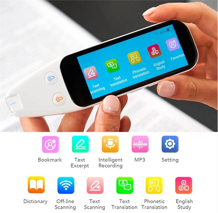 Scantalker-Reading Dictionary Translation Learning Machine
